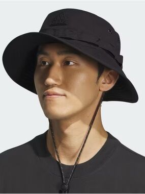 BRAND NEW men adidas parkview boonie bucket hat with adjustable drawstring